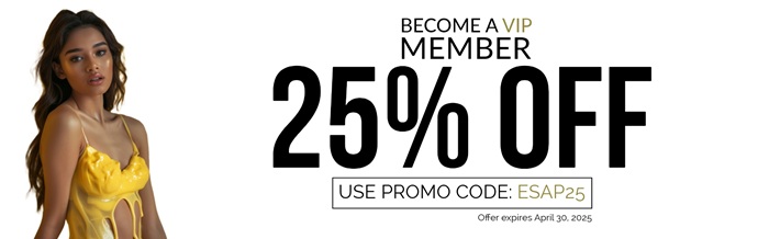 25% OFF VIP Membership